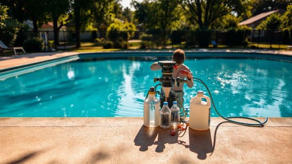Guide pour éliminer l'eau verte de votre piscine cet été