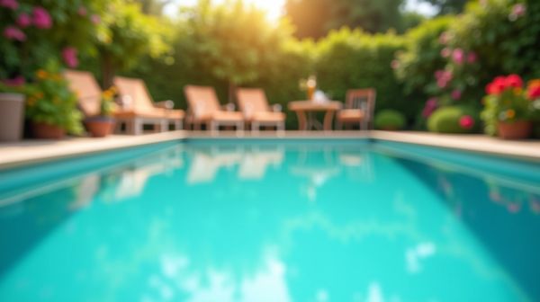 Maîtriser l'eau verte de votre piscine pour un été éclatant