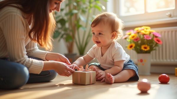 Offrir un cadeau à un enfant de 1 an : conseils et idées originales