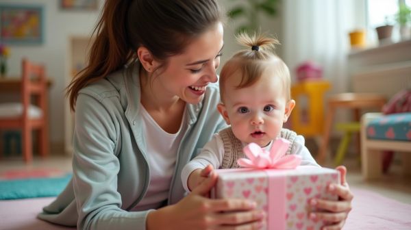 Offrir un cadeau à un enfant de 1 an : conseils et idées originales