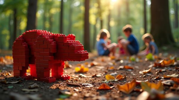 Pourquoi construire un ours en briques est un défi captivant